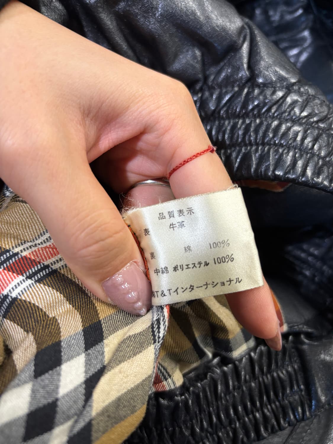 TIME & TIDE leather blouson jacket  상품이미지8