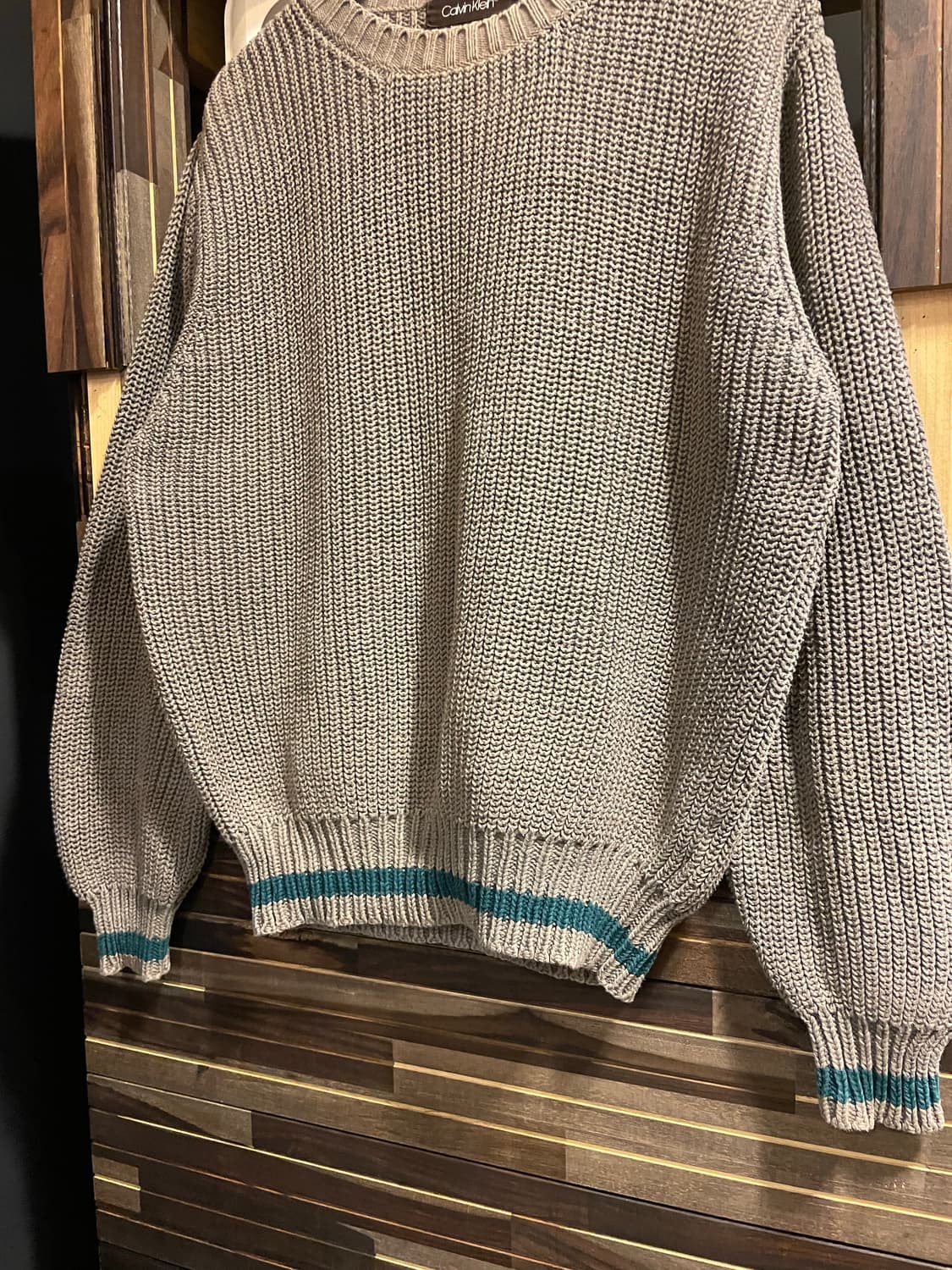 캘빈클라인 와플니트 상품이미지3