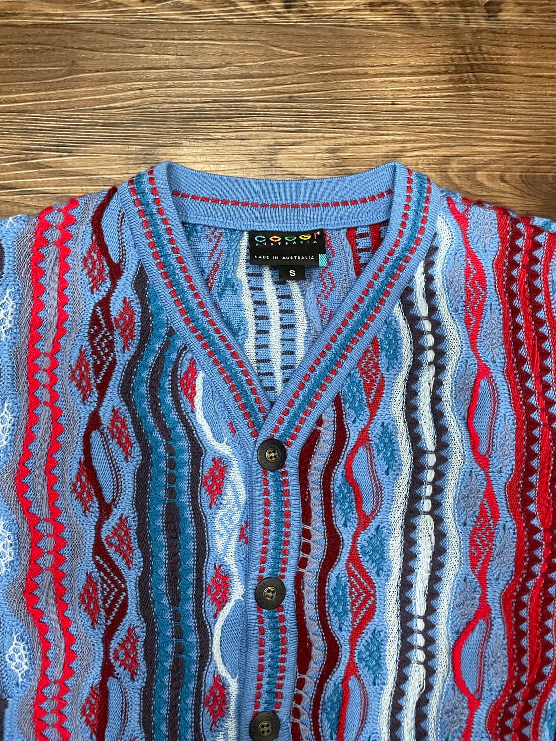 쿠지 COOGI 케이블 가디건 상품이미지2