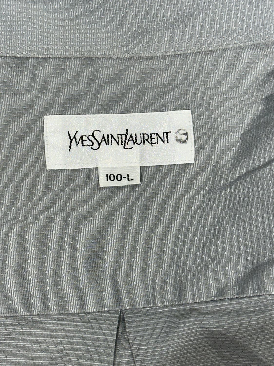 입생로랑 그레이 오버핏 셔츠 L 상품이미지6