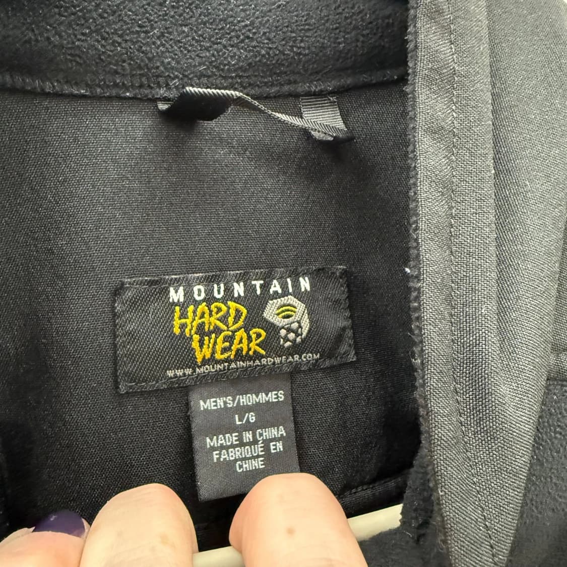 마운틴하드웨어 윈드스토퍼 테크 플리스 자켓 블랙 상품이미지5