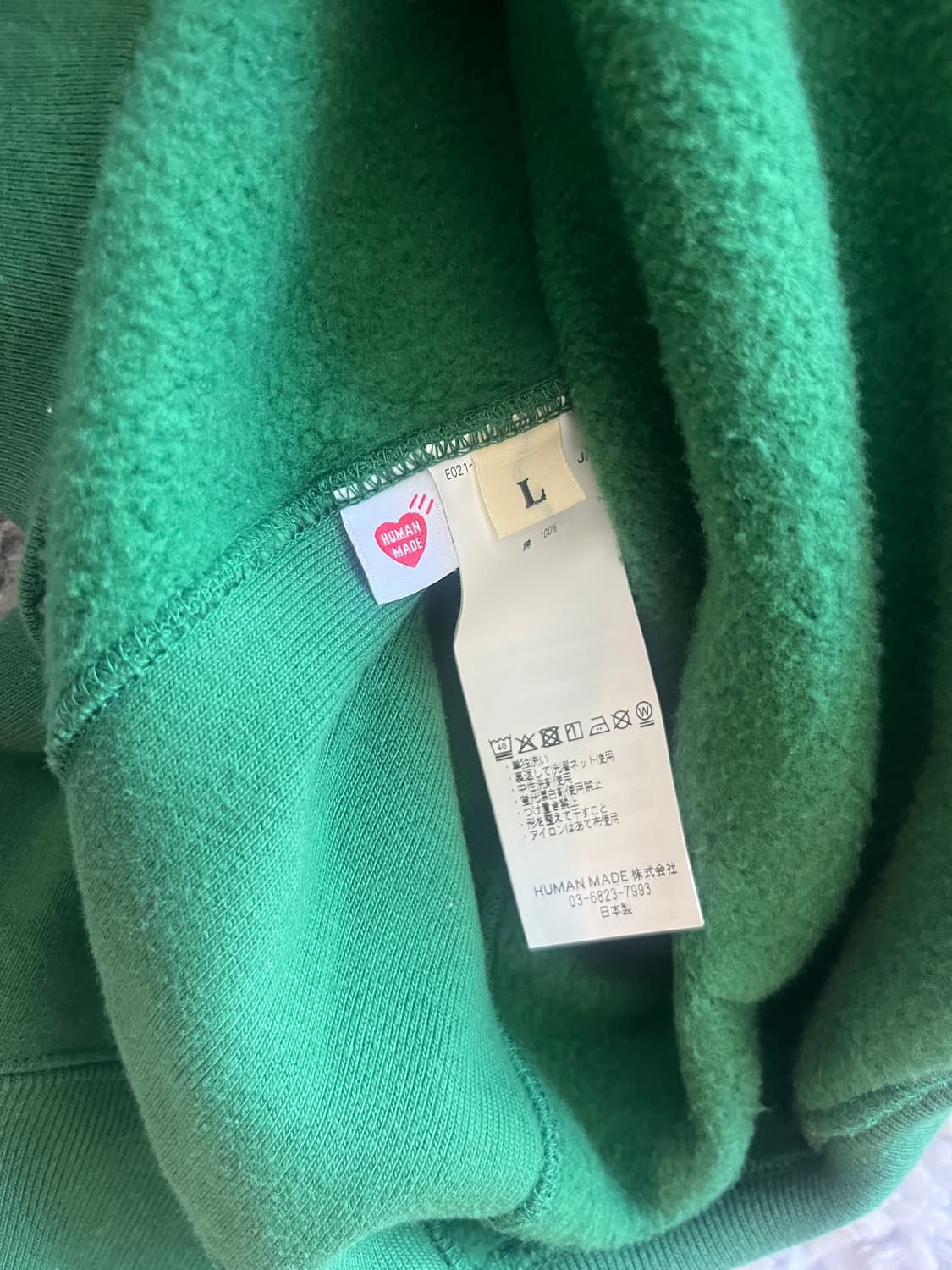 휴먼메이드 제이홉 후드 [L] 상품이미지5