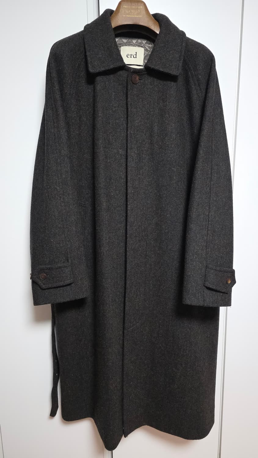에르디토 여용기 발마칸 코트 XL 문트위드 울 100% 상품이미지1