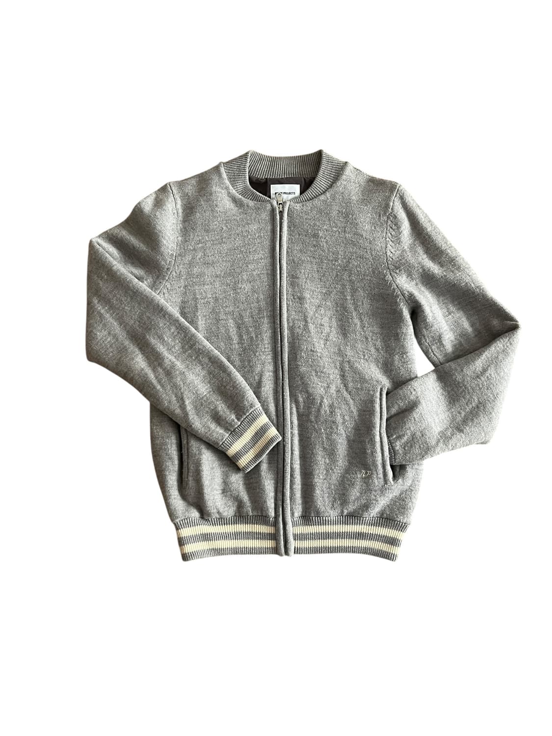 노스 프로젝트 메리노 울 니트 집업 가디건 S 상품이미지1