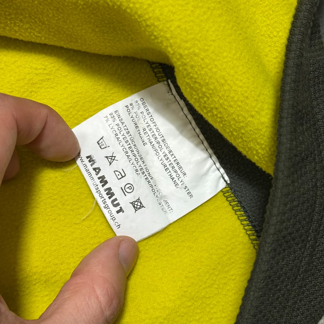 마무트 퍼포먼스 하프집 후드 상품이미지8