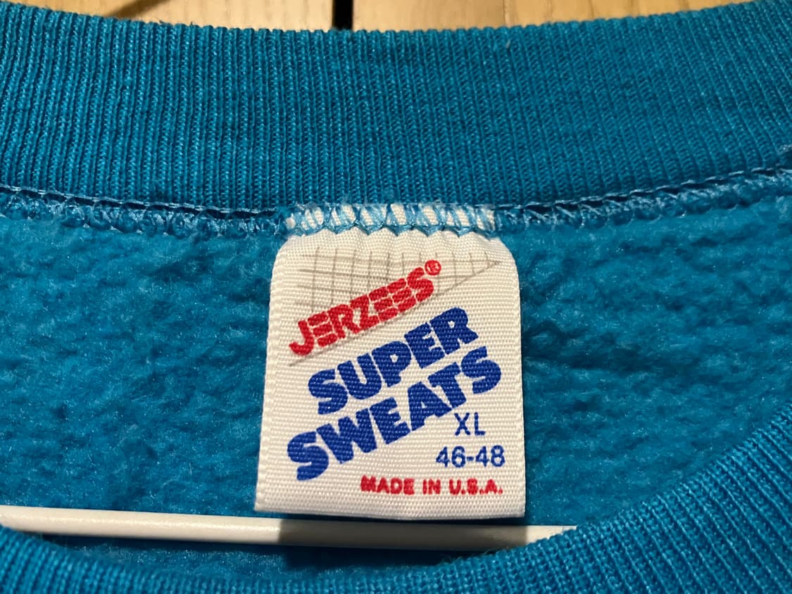 USA 빈티지 90s Jerzees 저지스 50/50 스웻셔츠 XL 러셀 상품이미지2