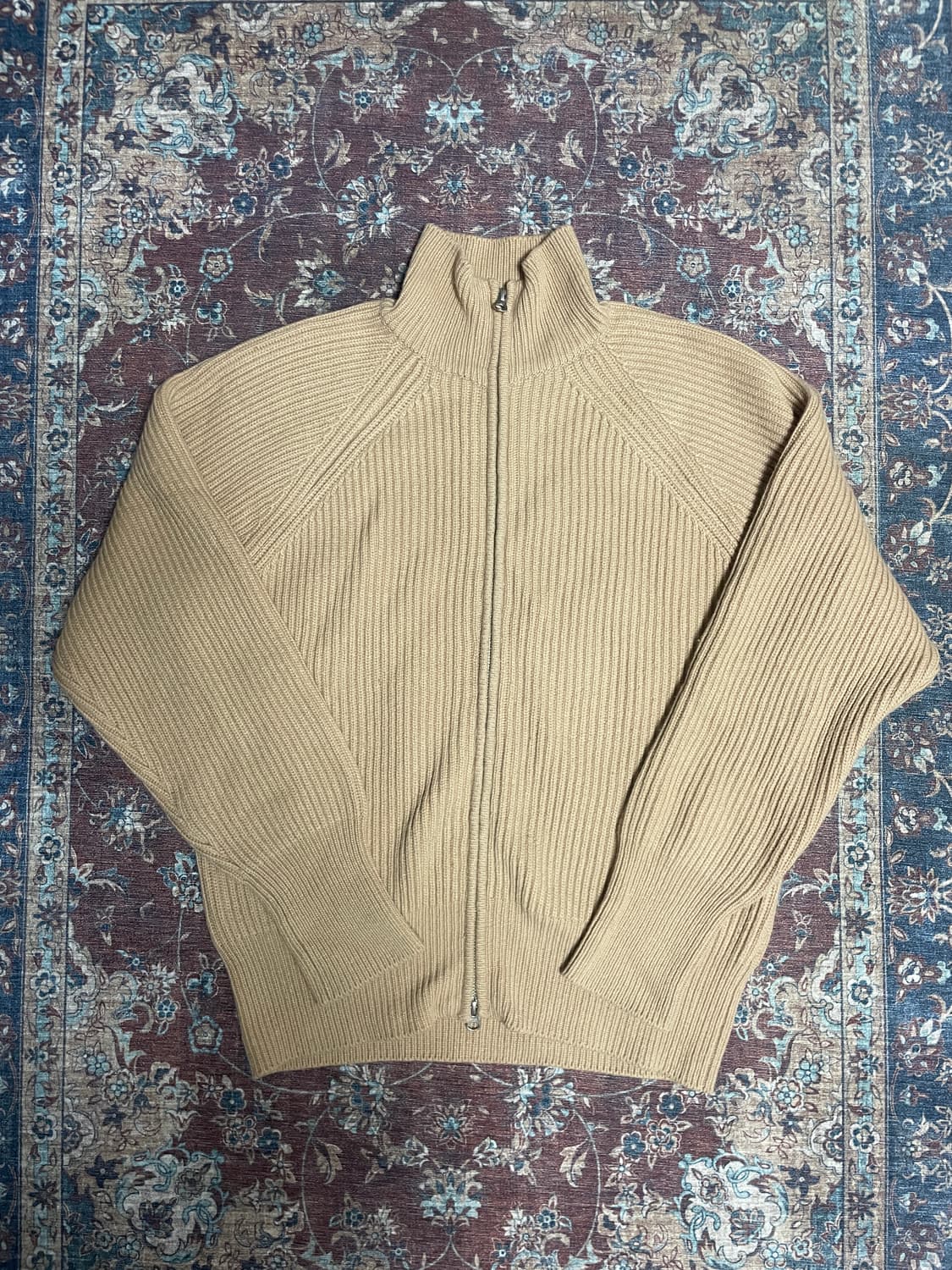 프루이 frui 2 way 벌키 니트 집업 상품이미지1