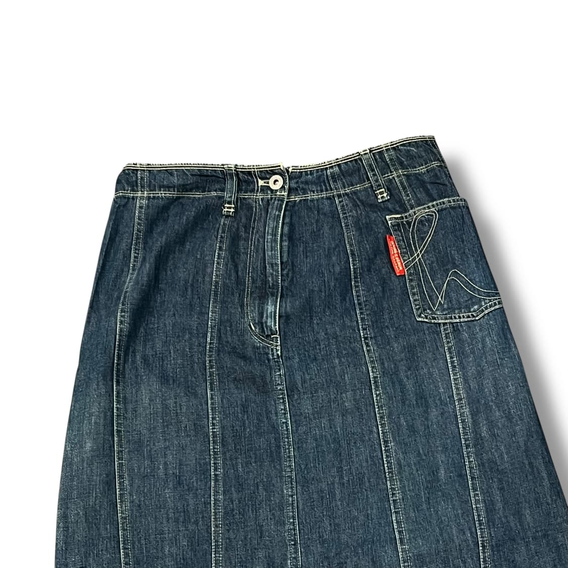  이세이미야케 hai 데님 롱스커트 y14356 상품이미지4