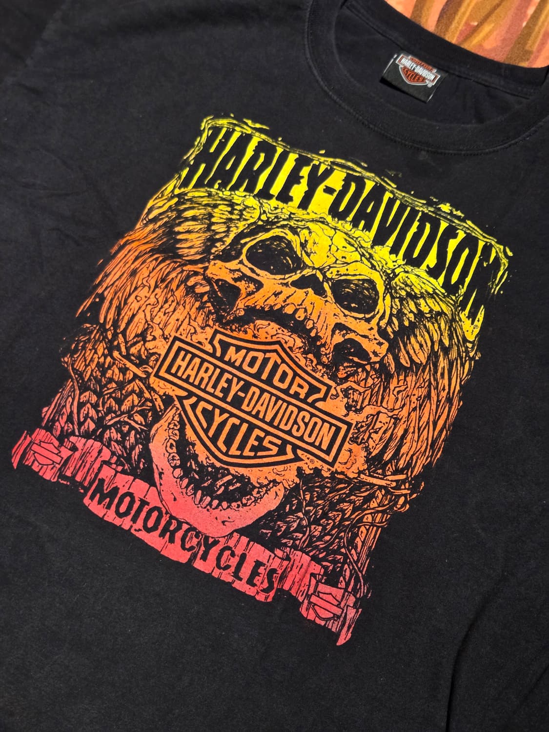 할리데이비슨 시카고 빈티지 티셔츠 상품이미지3