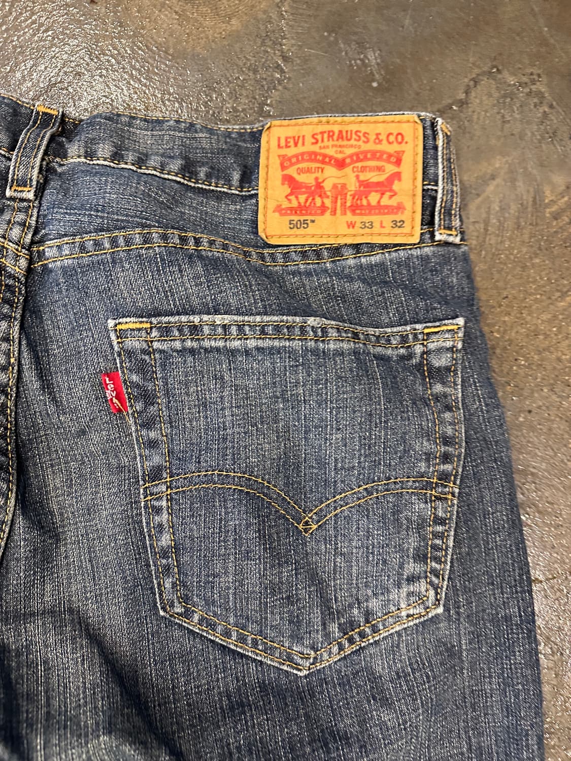 Levis 리바이스 505 W33 L32 상품이미지4