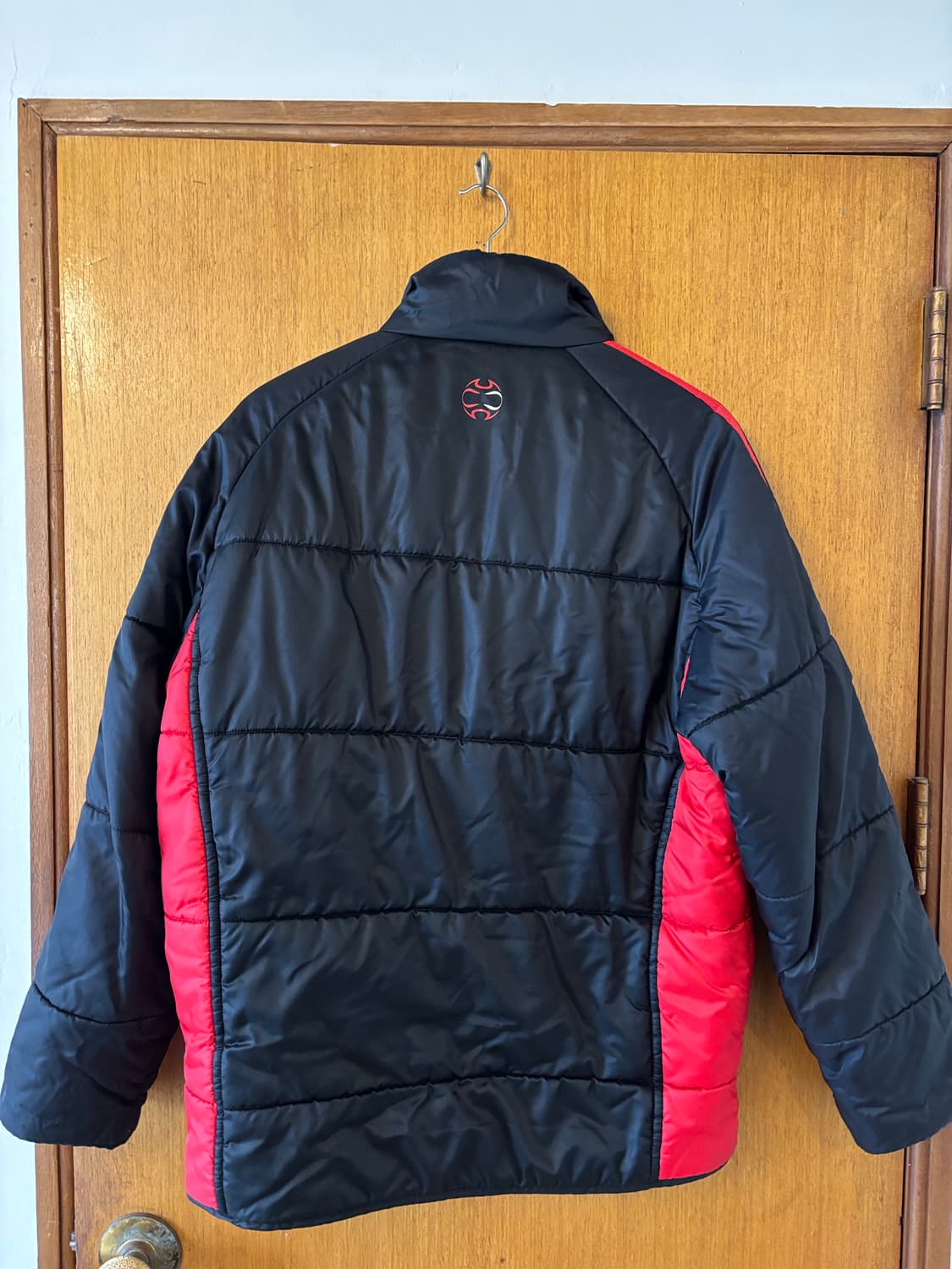 아디다스 AC밀란 패딩 블랙/레드 상품이미지5