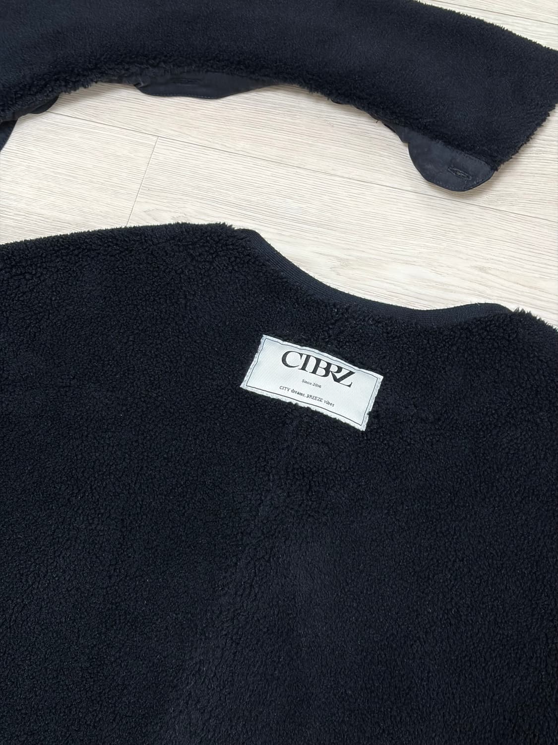 시티브리즈 디테쳐블 플리스 점퍼_BLACK_free 상품이미지8