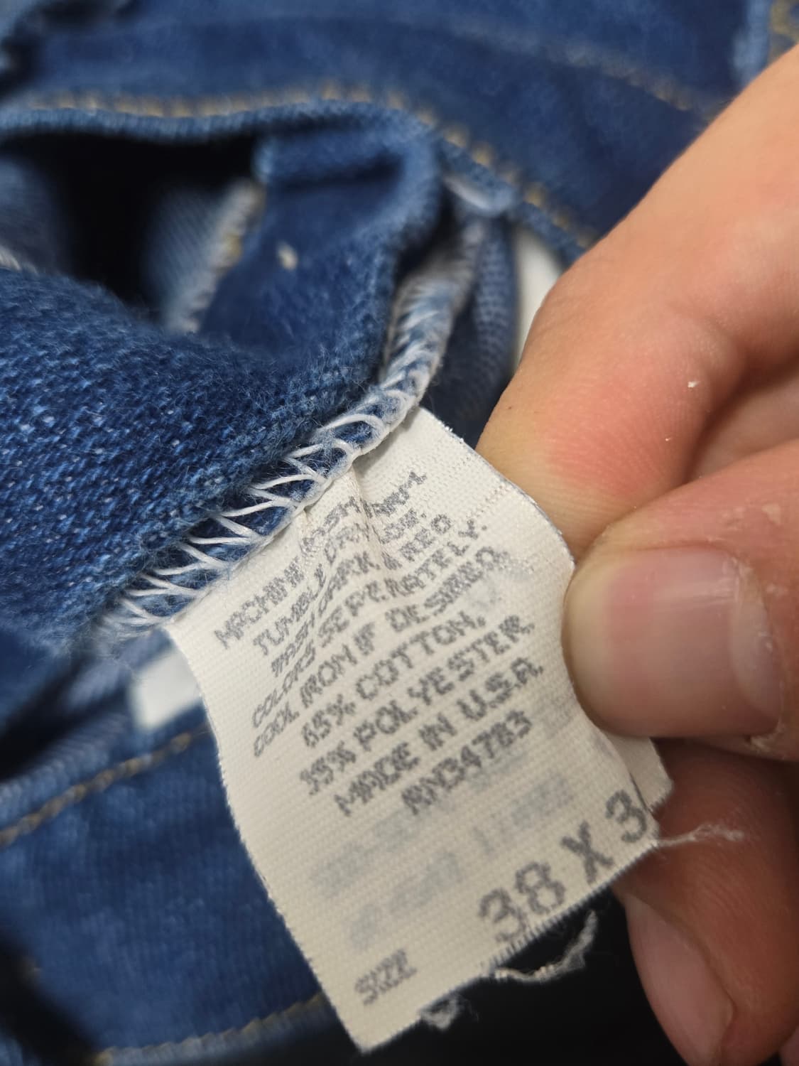 04’s Vintage Made In Usa LeeRiders Denim 상품이미지7
