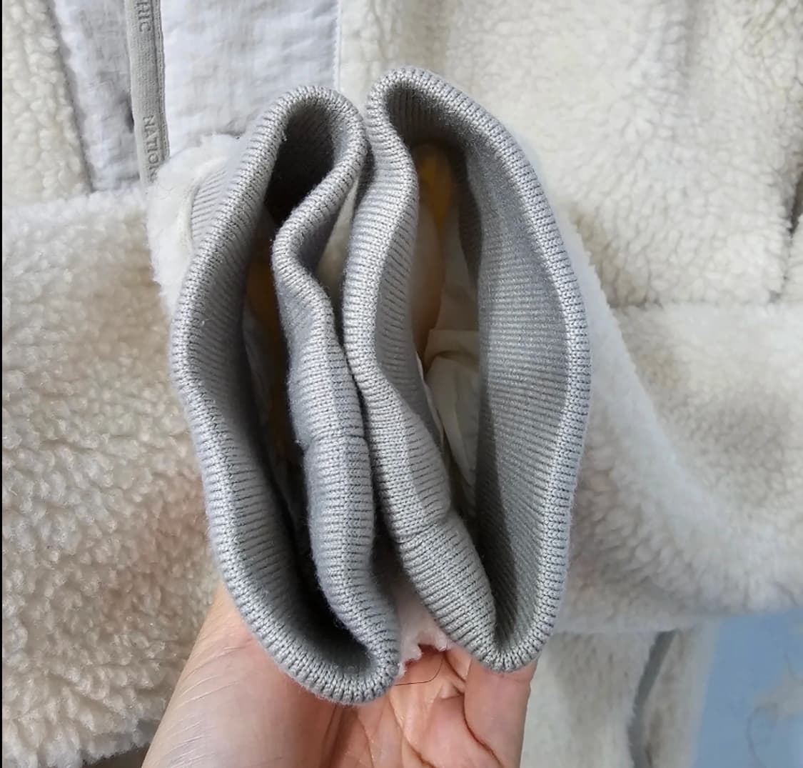 내셔널지오그래픽 플리스 자켓 아이보리 95 상품이미지6