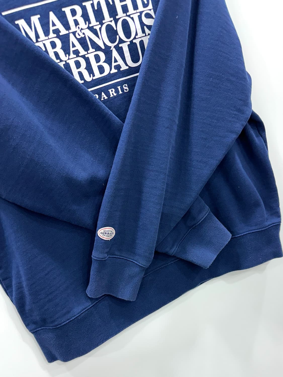  마리떼 프랑소와 저버 클래식 로고 맨투맨 네이비 M 상품이미지4