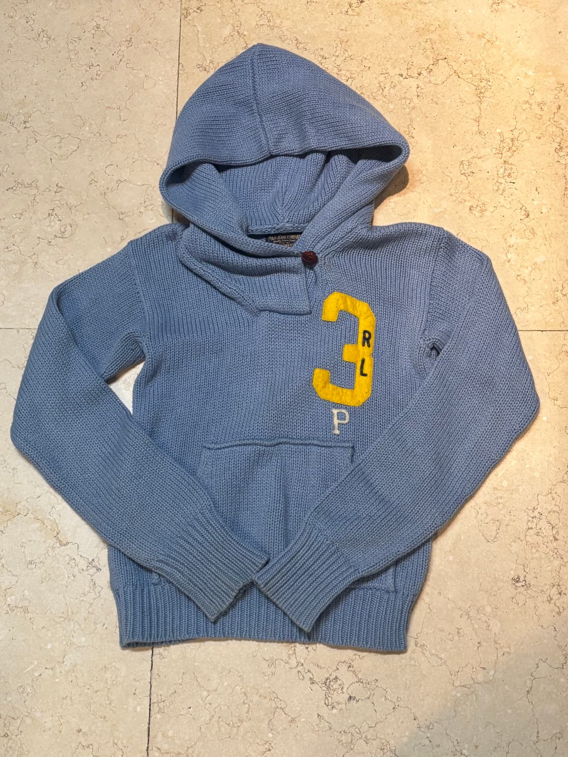 폴로 빈티지 니트 후드집업🚖 상품이미지2