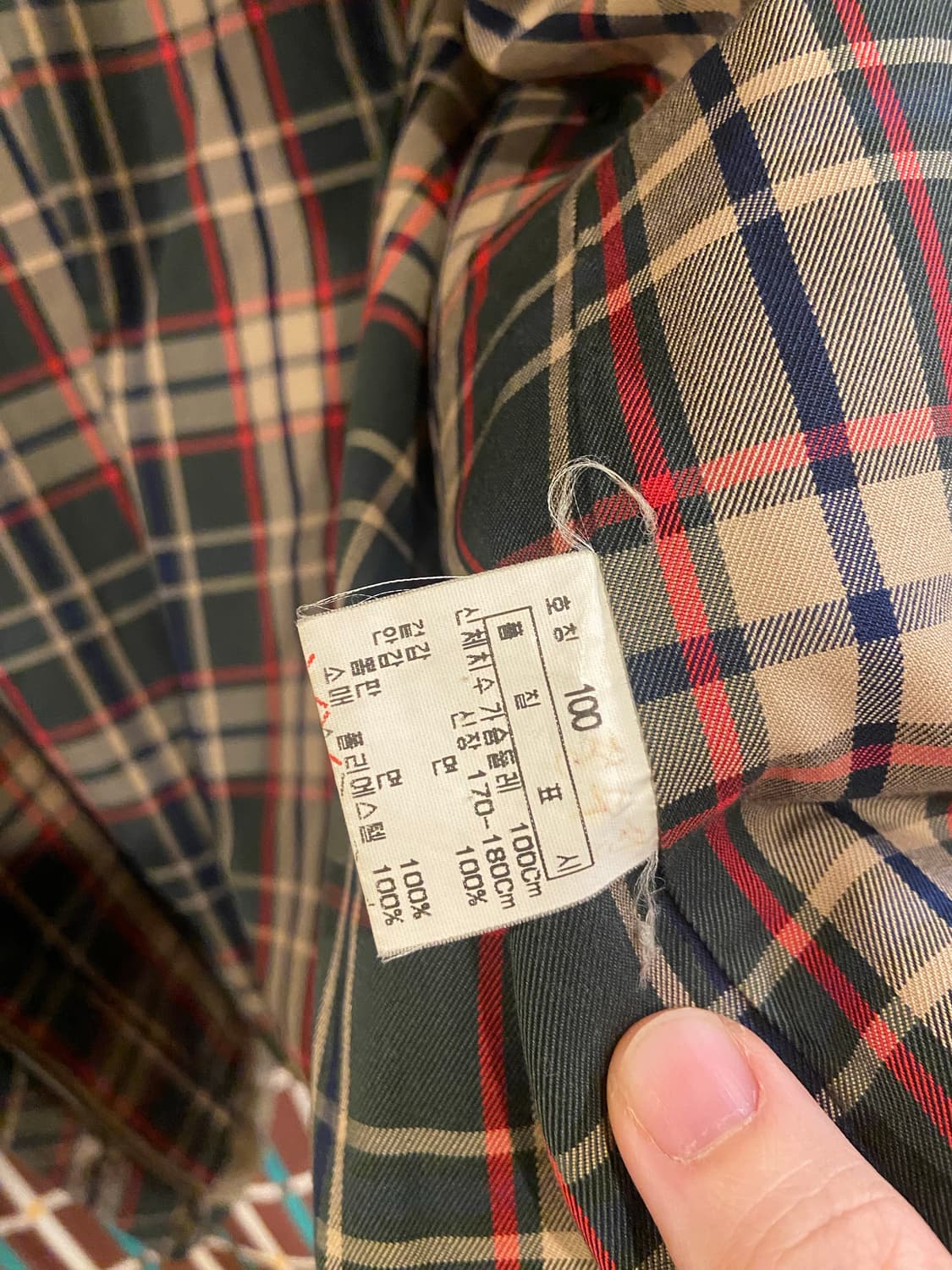 닥스 남성 면 자켓 상품이미지5