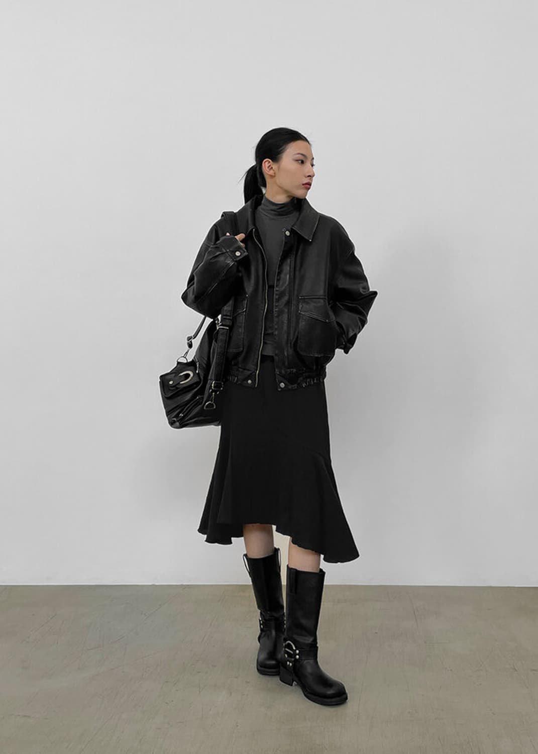 켈러디 빈티지 레더 점퍼 (4온스) 상품이미지6