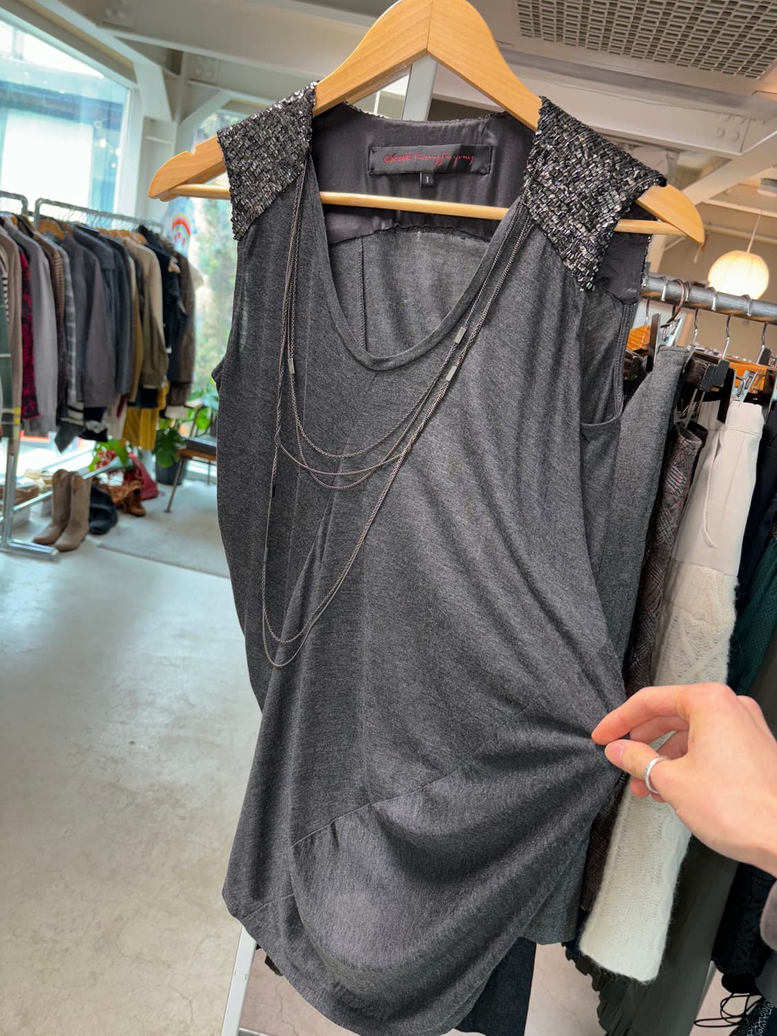 오브제 변형 슬리브리스 상품이미지4