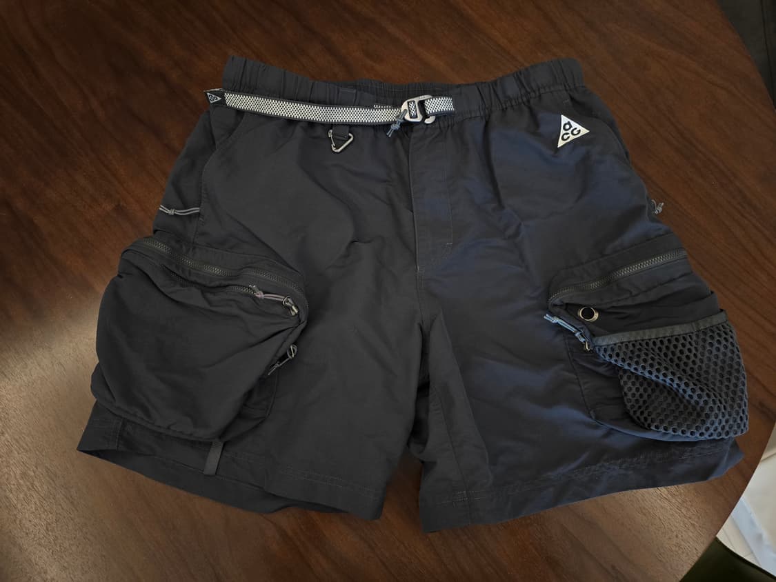 나이키 acg 스노우그래스 카고쇼츠 블랙 US M 상품이미지2