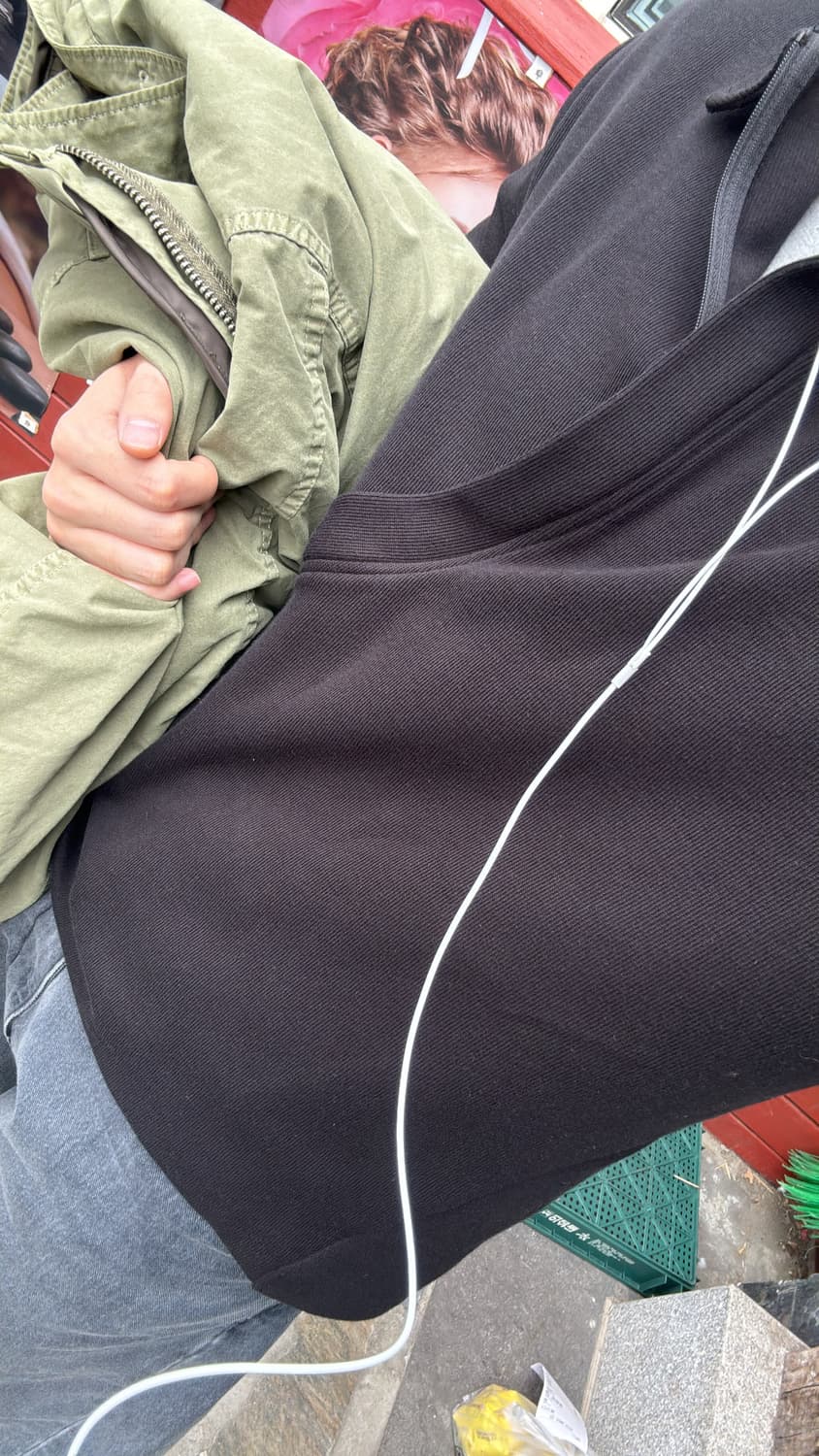 (4) 해칭룸 River Polo 티 블랙 상품이미지4