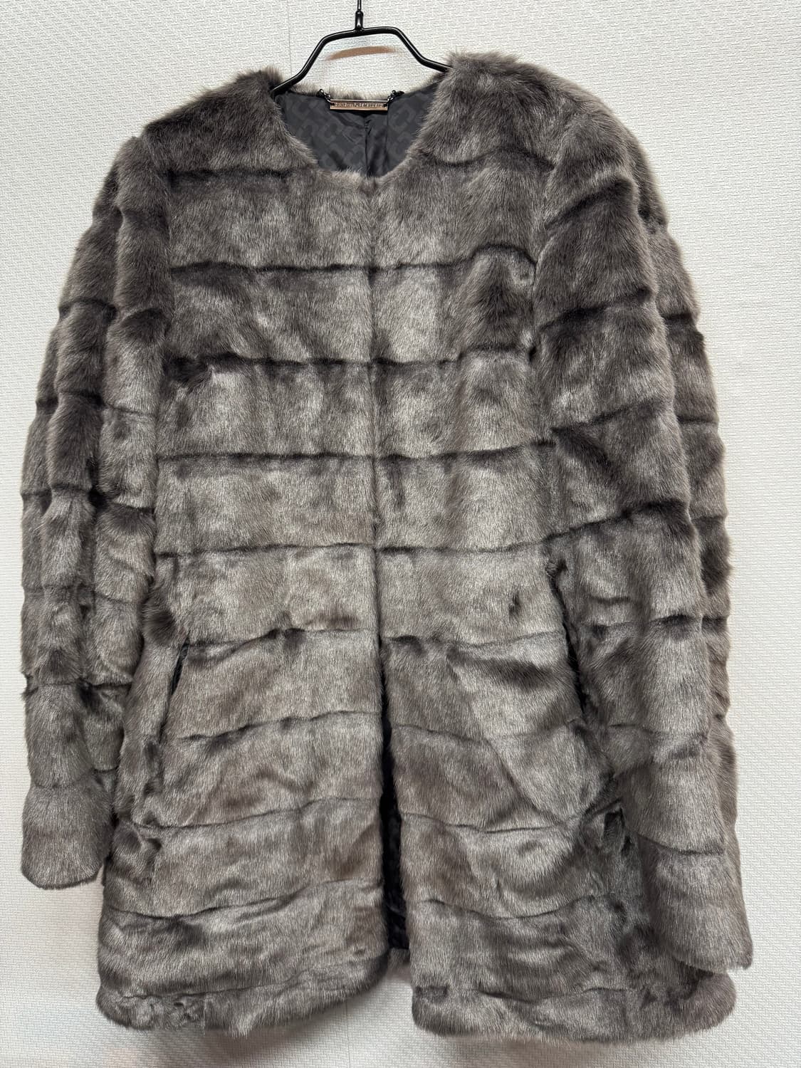 DVF다이앤 인조모피 코트 S(S) 상품이미지1