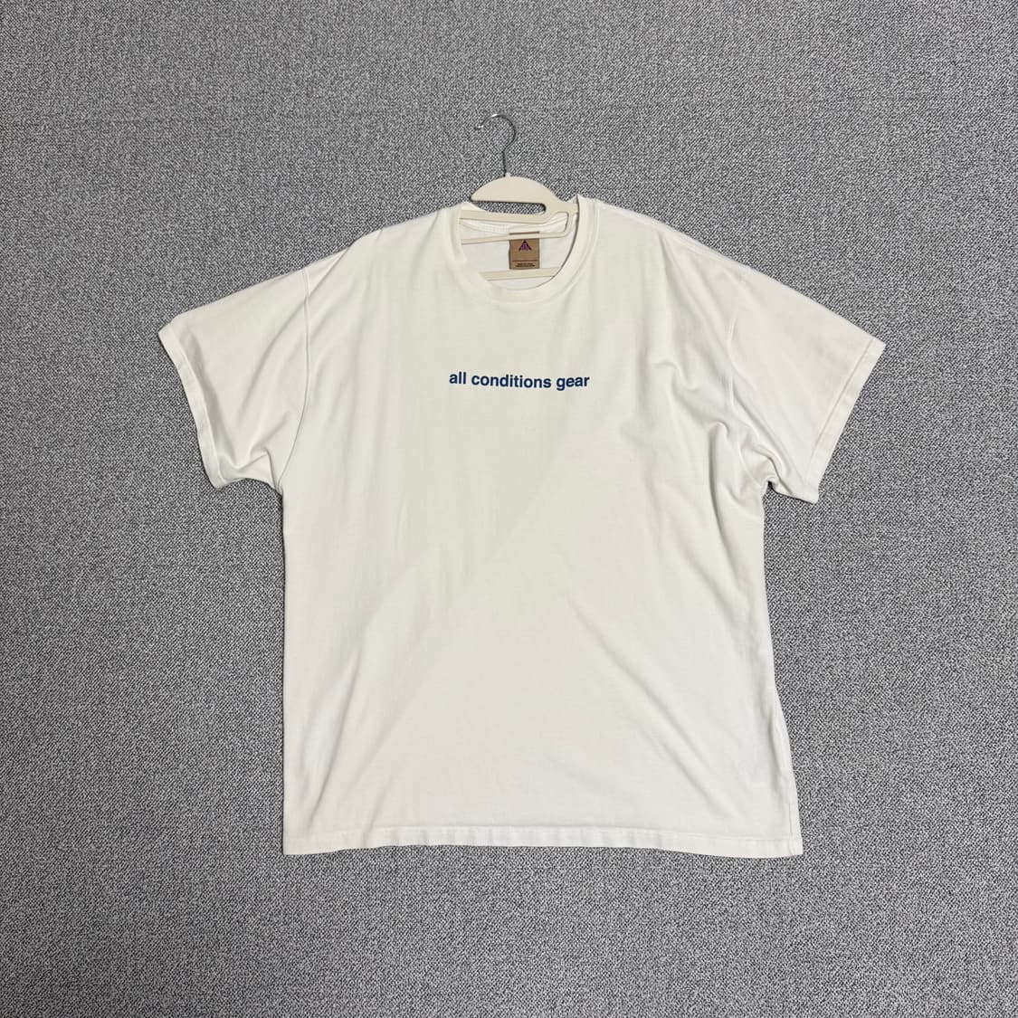 나이키 ACG 반팔티 화이트 110 상품이미지1