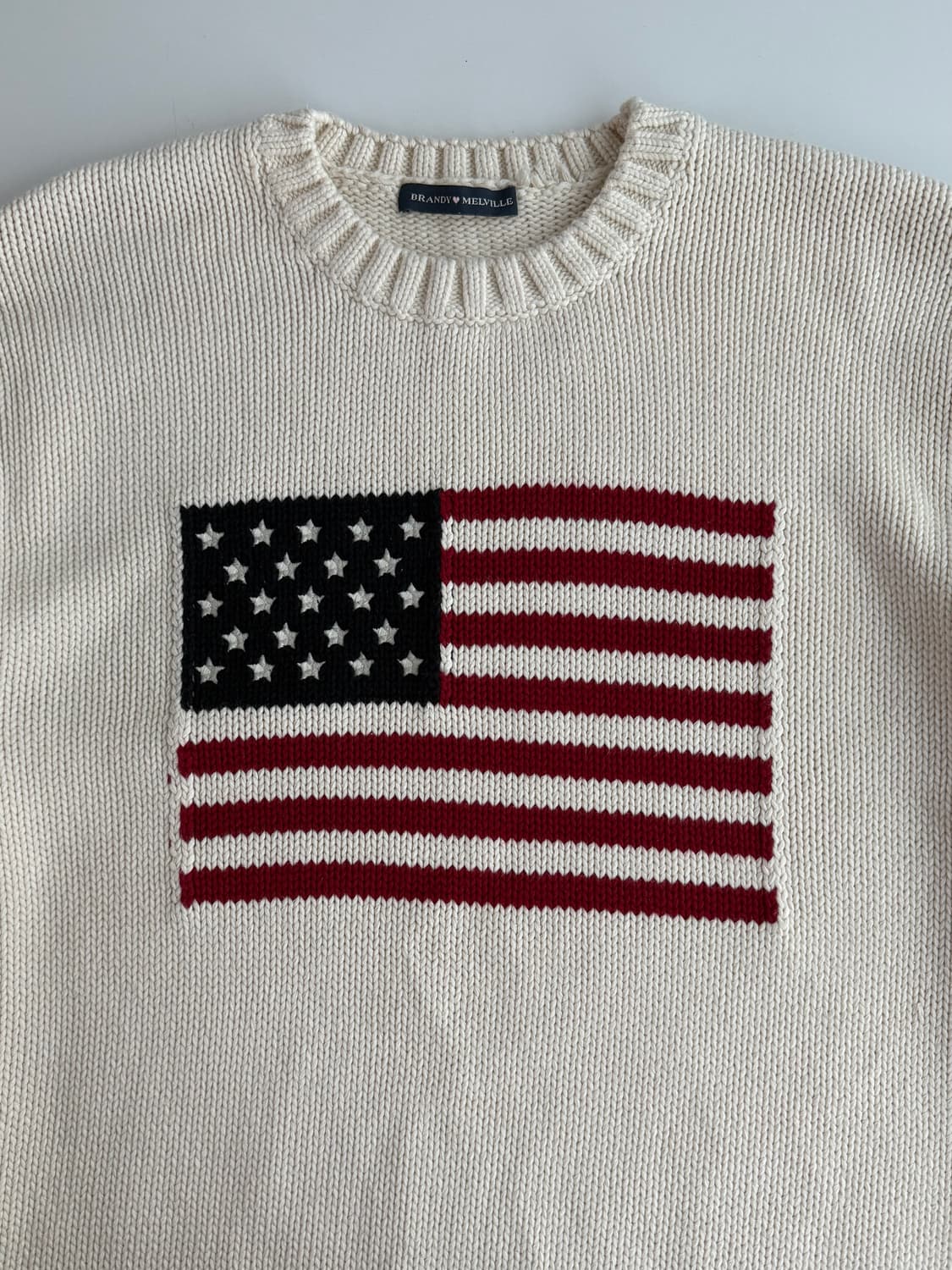 브랜디멜빌 성조기 니트 상품이미지2
