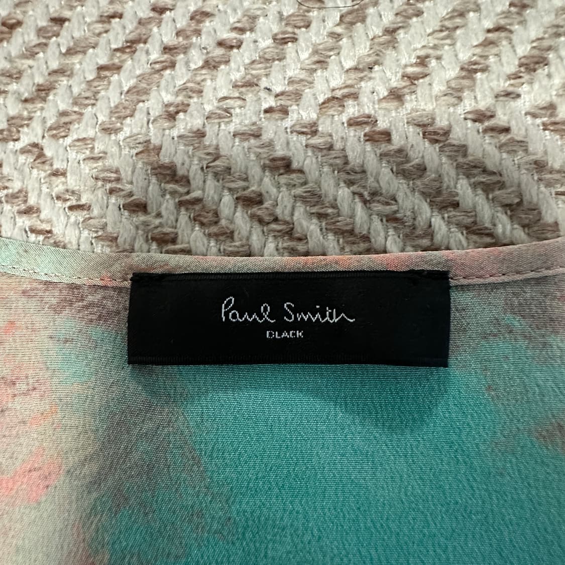 PAUL SMITH japan made silk sleeveless 상품이미지6