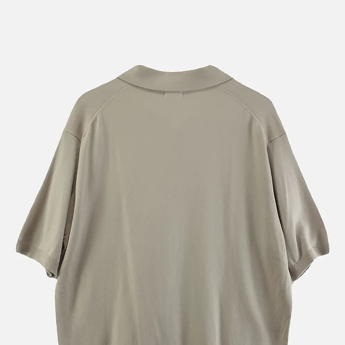 유니클로 베이지 남자 카라티 XL N4976 상품이미지5