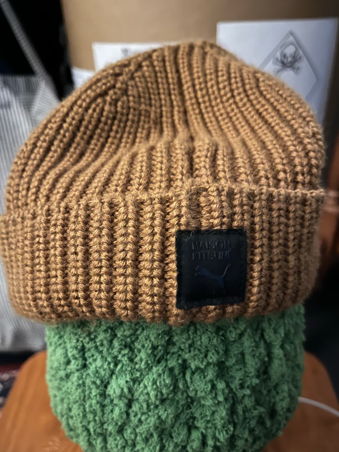 퓨마x메종키츠네 비니 팝니다 상품이미지2