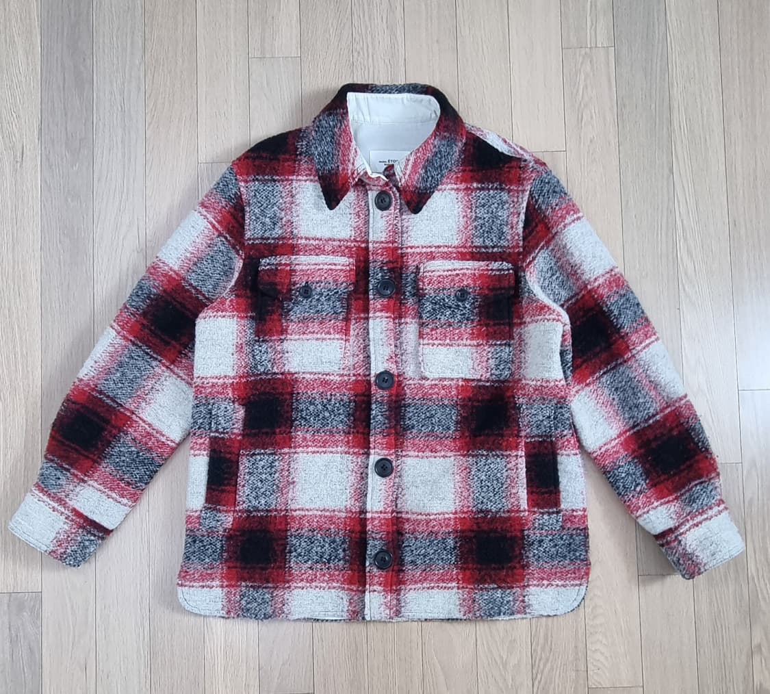 이자벨마랑 레드 체크 자켓 M(38) _ 여성 상품이미지2