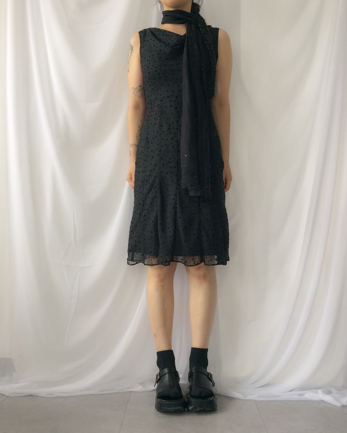 beads point scarf 상품이미지10
