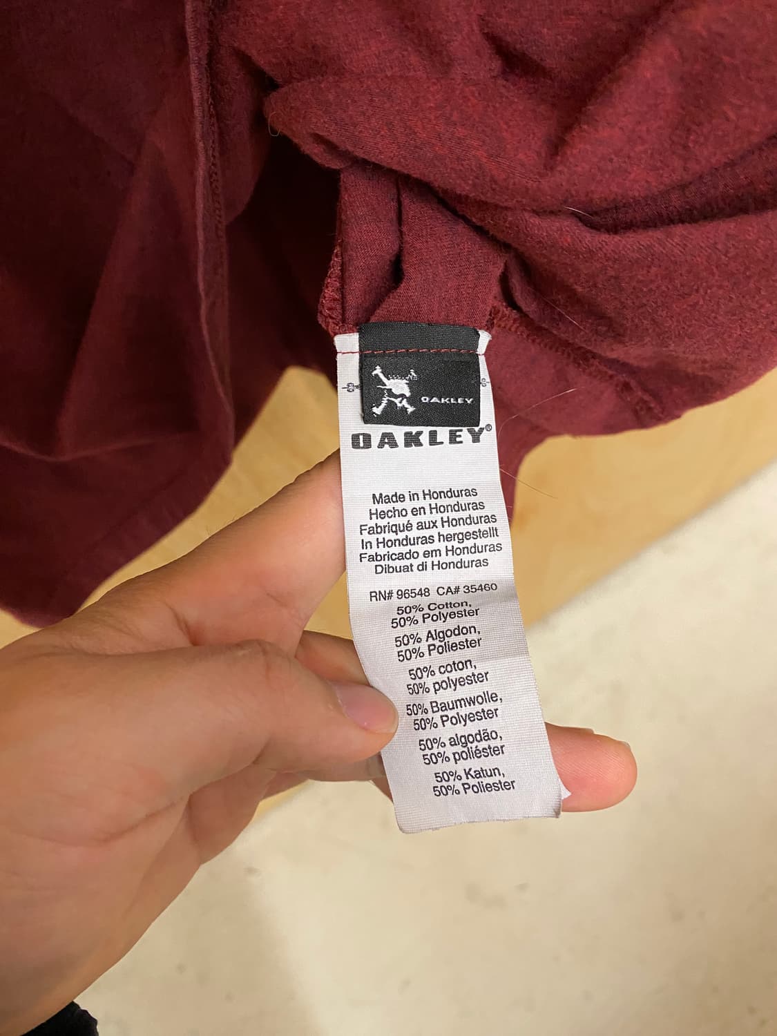 OAKLEY logo t-shirt 오클리 지구 로고 티셔츠 상품이미지5