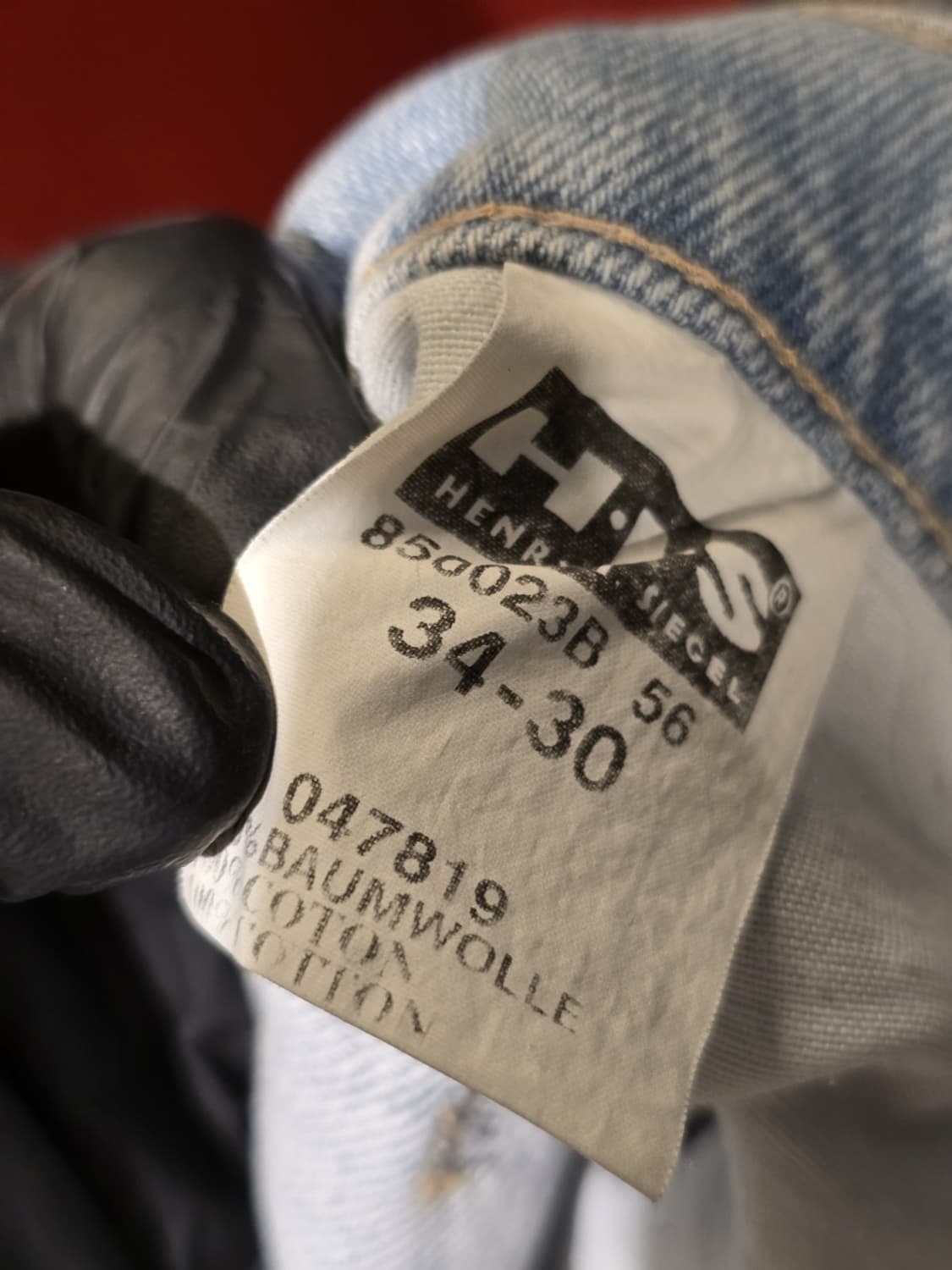 90s H.I.S HENRY I. SIEGEL Jeans 상품이미지6