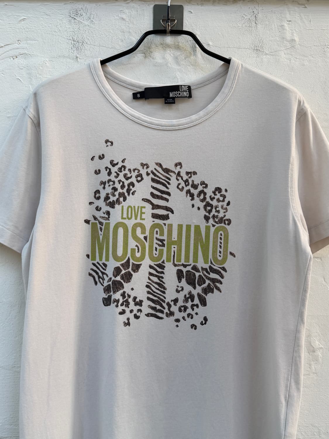 Love Moschino 러브 모스키노 애니멀 프린트 반팔 S 상품이미지3