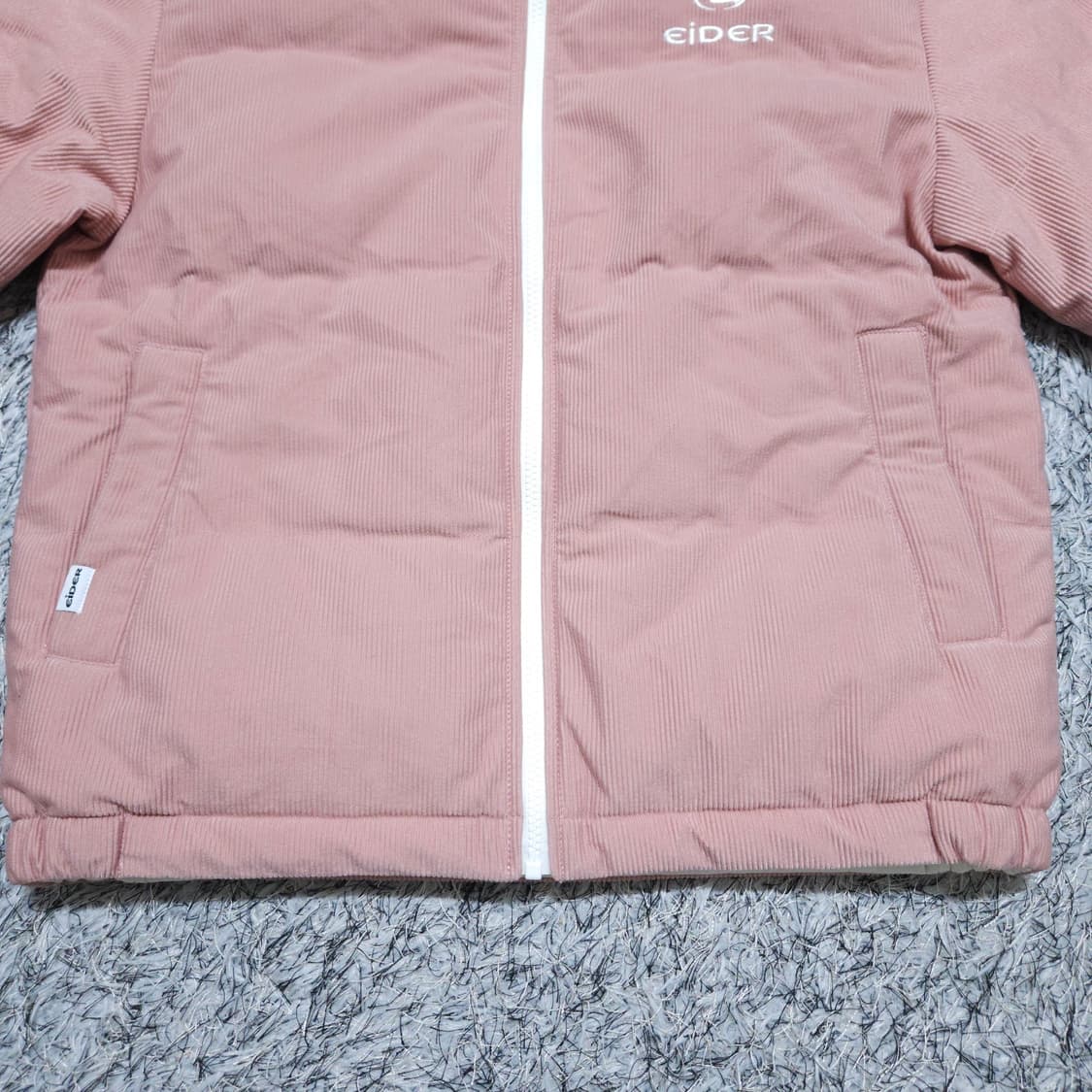 아이더) M 여자 코듀로이 양면패딩 구스다운 / 왕눈이샵 상품이미지5