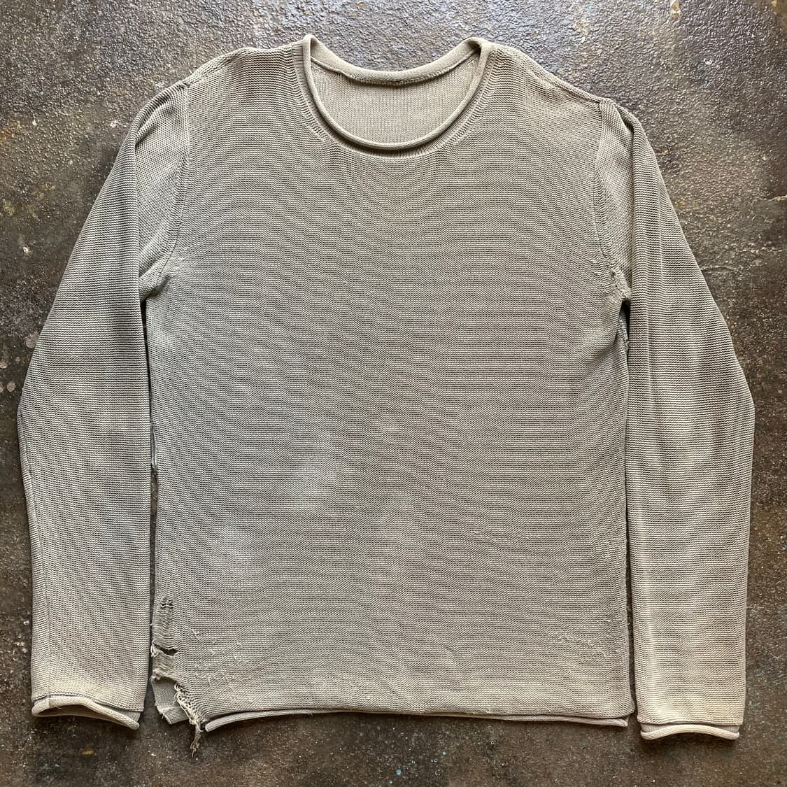 빈티지 밀리터리 니트 상품이미지1