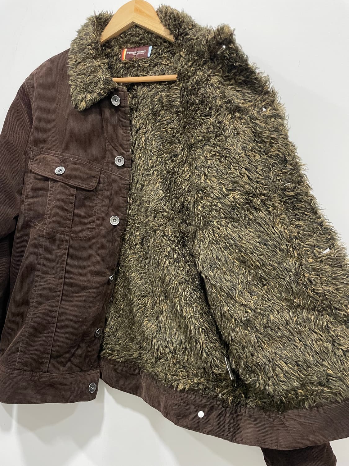 (빈티지) T&C Surf 코듀로이 쉐르파 자켓 상품이미지6