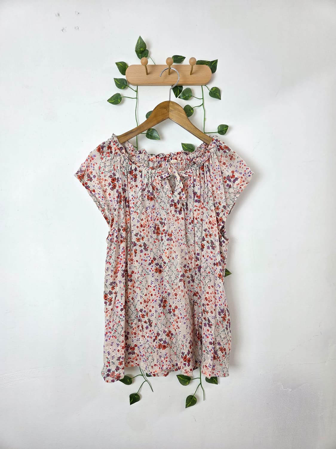 잔꽃 여리여리 블라우스 상품이미지1