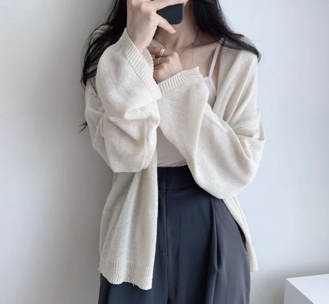 (9월까지처분)루즈핏 가디건 상품이미지1
