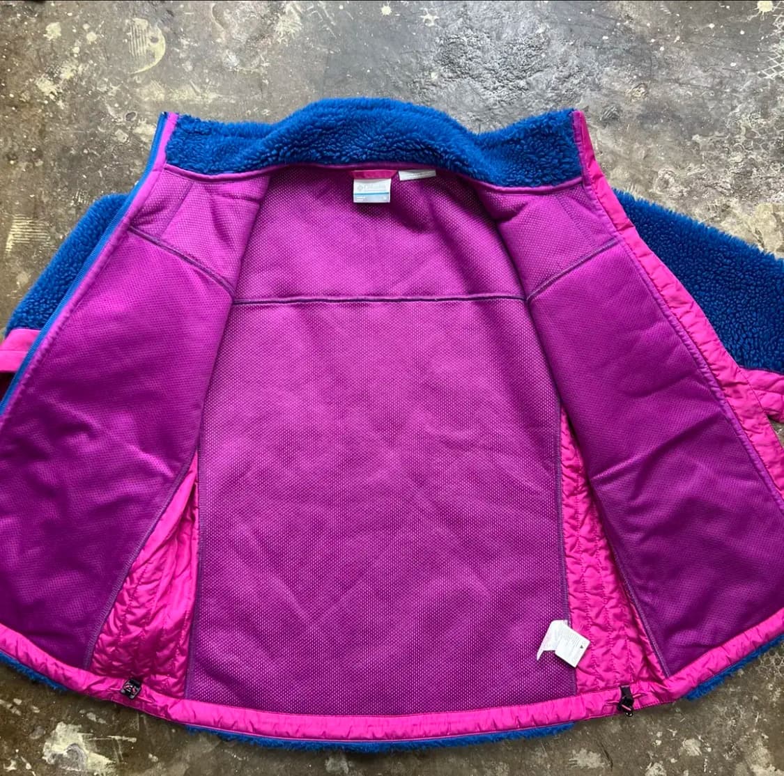 M) 컬럼비아 쉐르파 양털 플리스 자켓 점퍼 콜롬비아 뽀글이 후리스 상품이미지4