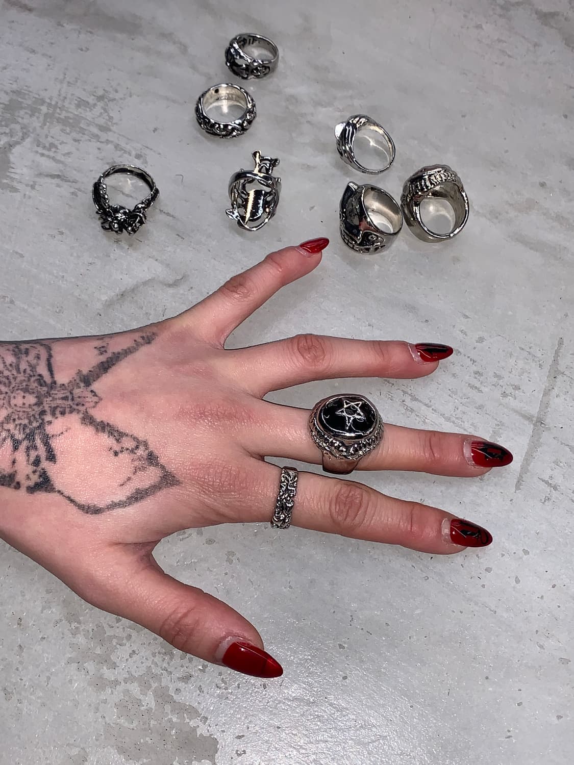 빈티지 락시크 블랙 데빌링 상품이미지1