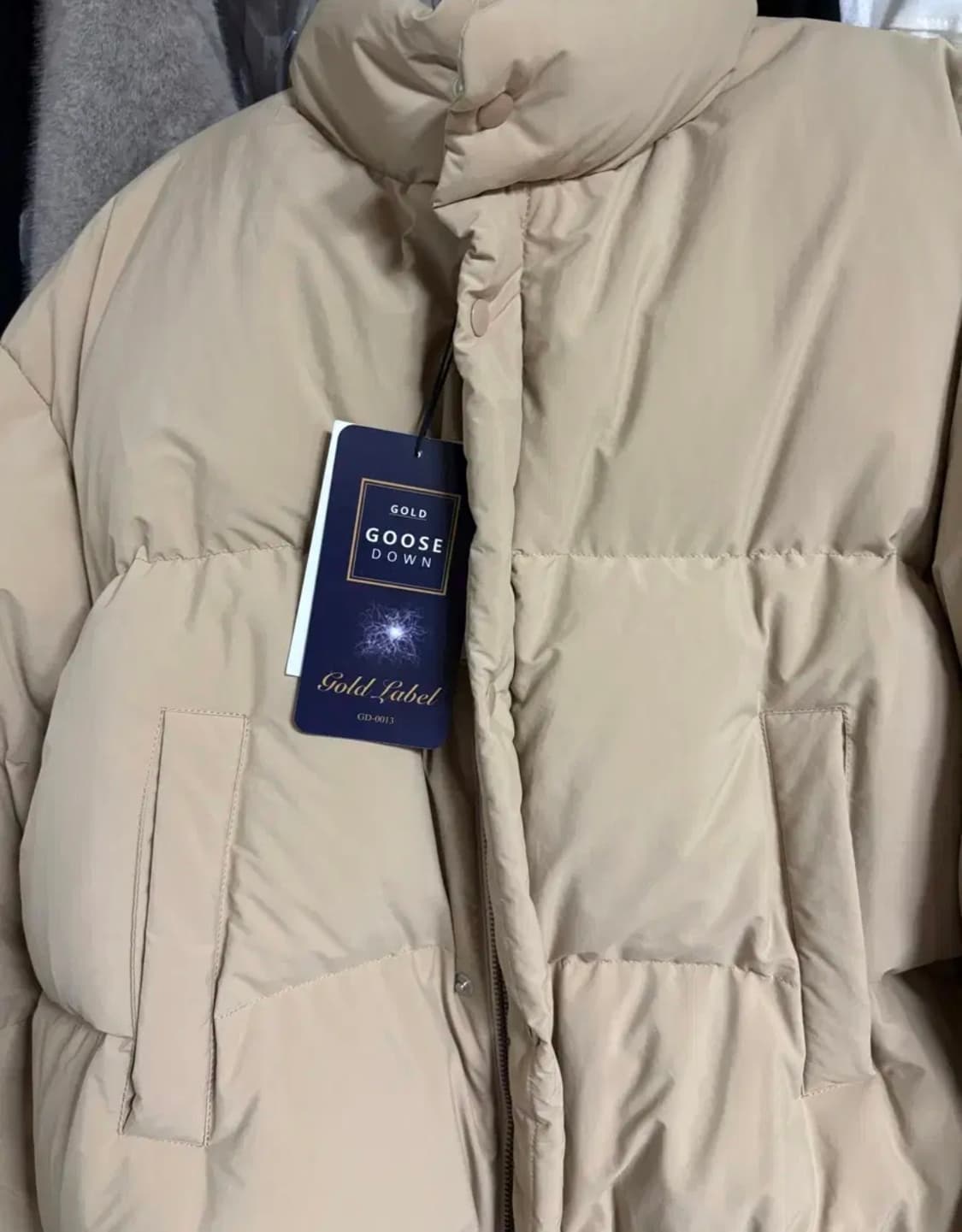 Ore 오어 아츄 패딩 크림옐로우 상품이미지2