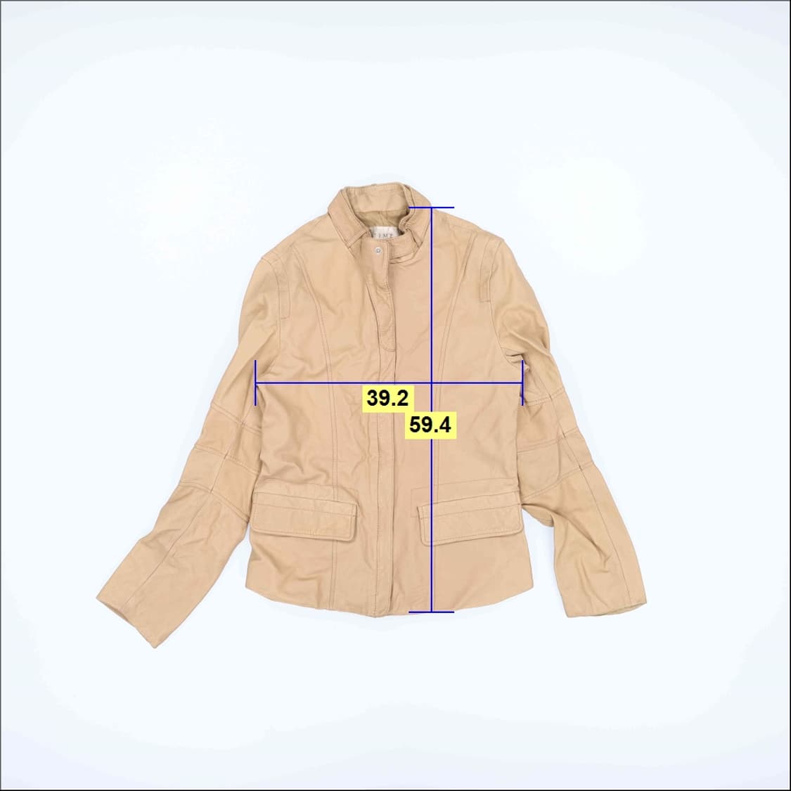 [82] 타임 한섬 여성 라이더 싱글 양가죽 자켓 0114J 상품이미지9