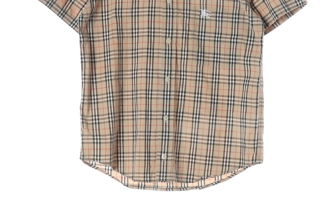 BURBERRYS 아카이브 노바 체크 반팔 셔츠 S 상품이미지4
