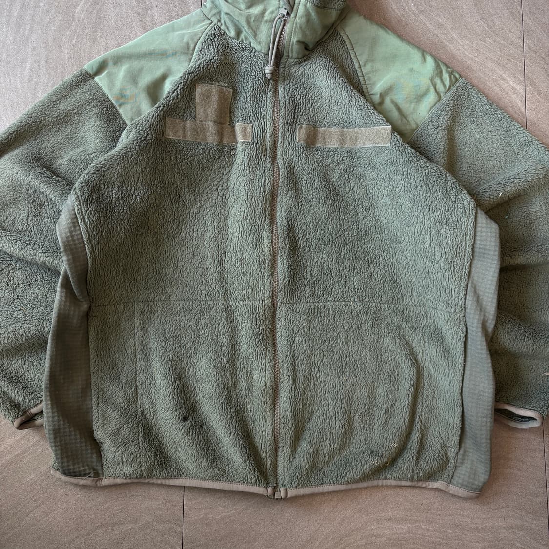 미군 젠3 카키 플리스 자켓 상품이미지4