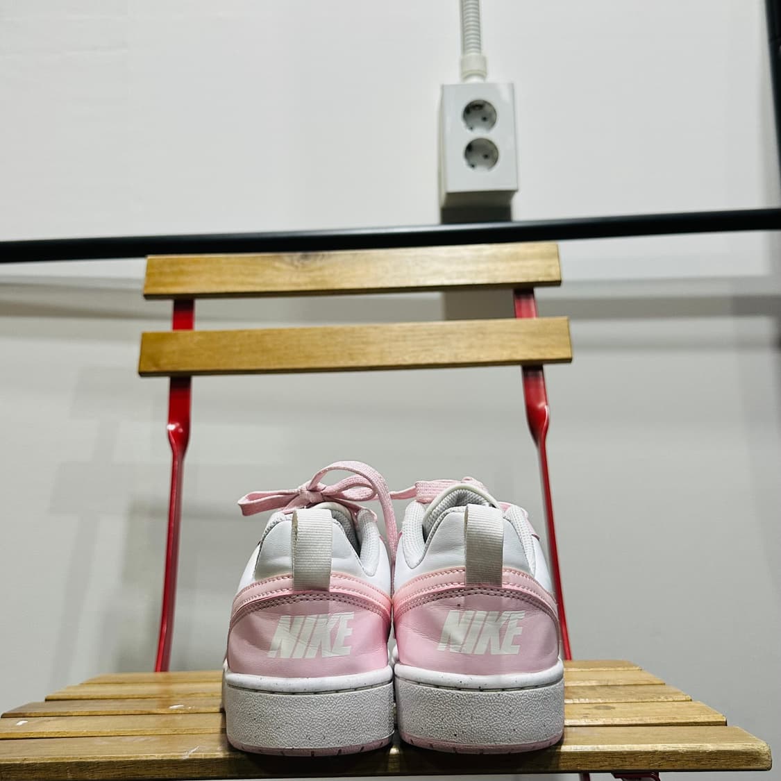240) 나이키 운동화 여성 여자 신발 코트 버로우 핑크 상품이미지4