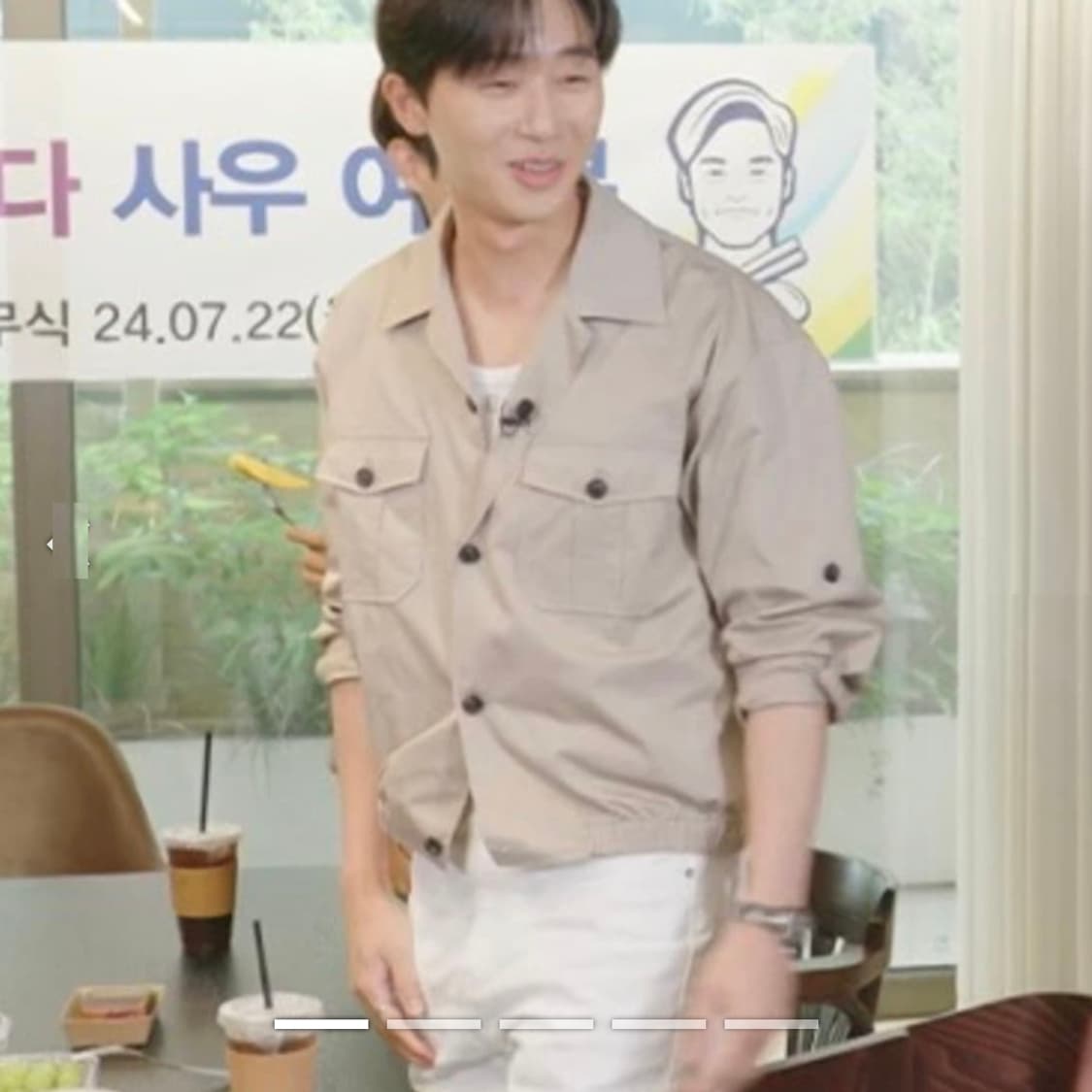 노이스(NOICE) 플랩포켓 코튼 블루종 자켓 95-100 상품이미지5