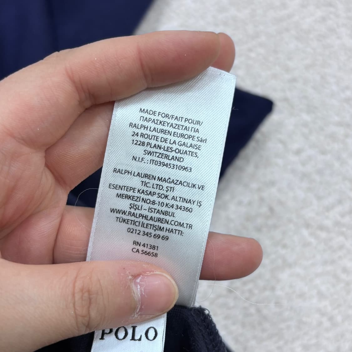 M 폴로랄프로렌 커스텀핏 반팔 0420E 상품이미지4